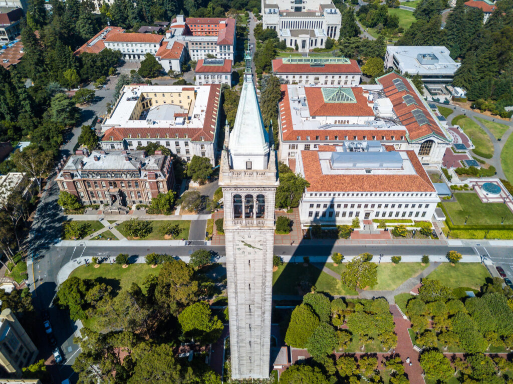 campanile on uc berkeley campus
