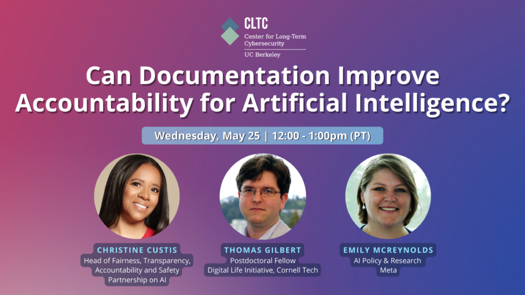 can documentation improve accountability for artificial intelligence